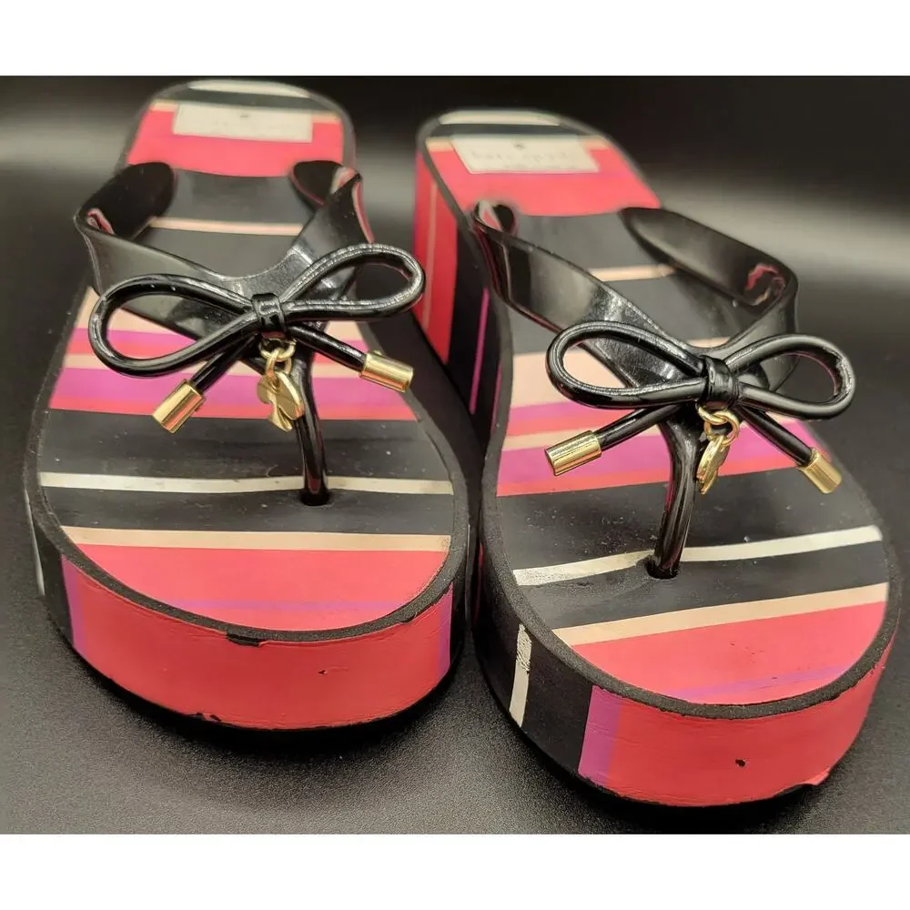 Kate Spade Wedge Sandals - Women's US 8